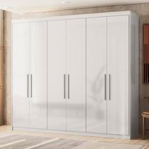 Guarda Roupa Casal 6 Portas 2 Gavetas 100% MDF London - Demóbile