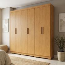 Guarda-roupa Casal 6 Portas 2 Gavetas 100% Mdf Sevilha