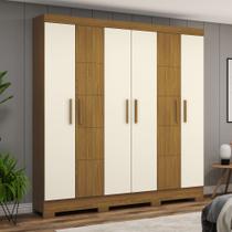 Guarda Roupa Casal 6 Portas 2 Gavetas B73 Briz