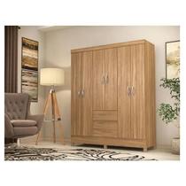 Guarda-roupa Casal 6 Portas 2 Gavetas Demóbile Flash II