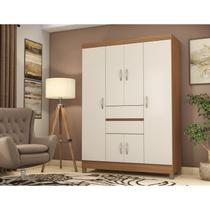 Guarda Roupa Casal 6 Portas 2 Gavetas Ecom II