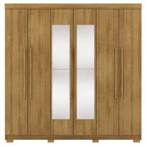 Guarda Roupa Casal 6 Portas 2 Gavetas Espelho Vlr Nature Guarda Roupa Casal 6 Portas 2 Gavetas Espelho Vlr Nature