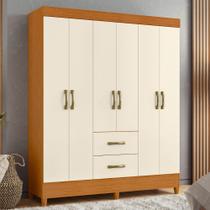 Guarda Roupa Casal 6 Portas 2 Gavetas Mobi Albatroz Guarda Roupa Casal 6 Portas 2 Gavetas Mobi Albatroz