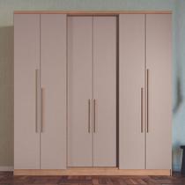 Guarda Roupa Casal 6 Portas 2 Gavetas Sonata Móveis Castro