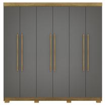 Guarda Roupa Casal 6 Portas 2G 218 cm 10037 Nature Alasca VLR Guarda Roupa Casal 6 Portas 2G 218 cm 10037 Nature Alasca VLR