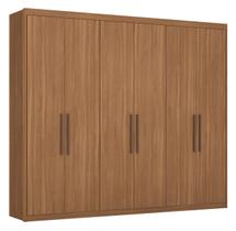 Guarda Roupa Casal 6 Portas 3 Gavetas 4 Cabideiros Sumatra