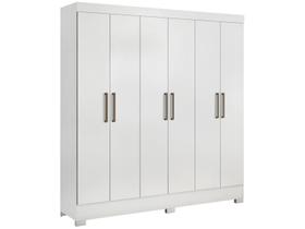 Guarda-roupa Casal 6 Portas 3 Gavetas Demóbile Prático Guarda-roupa Casal 6 Portas 3 Gavetas Demóbile Prático
