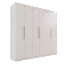 Guarda-roupa Casal 6 Portas 3 Gavetas Espanha - Mais Móveis