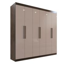 Guarda-roupa Casal 6 Portas 3 Gavetas Espanha - Mais Móveis