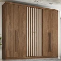 Guarda Roupa Casal 6 Portas 3 Gavetas Fusion Carraro Freijó Guarda Roupa Casal 6 Portas 3 Gavetas Fusion Carraro Freijó
