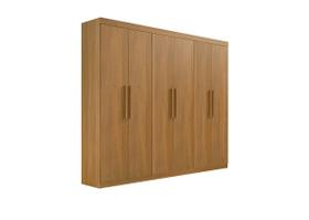 Guarda Roupa Casal 6 Portas 4 Gavetas 100% Mdf Leblon D'doro