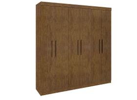 Guarda Roupa Casal 6 Portas 4 Gavetas 100% Mdf Leblon D'doro