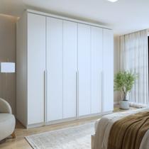 Guarda-Roupa Casal 6 Portas 4 Gavetas Alonzo 100% MDF