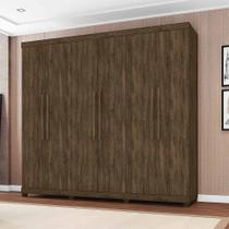 Guarda Roupa Casal 6 Portas 4 Gavetas Amsterdã - Lanza