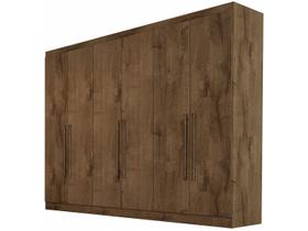Guarda-roupa Casal 6 Portas 4 Gavetas Made Marcs Oslo