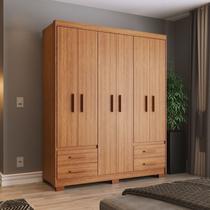 Guarda Roupa Casal 6 Portas 4 Gavetas Primacy