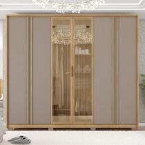 Guarda Roupa Casal 6 Portas 4 Gavetas Reflex Suburban Guarda Roupa Casal 6 Portas 4 Gavetas Reflex Suburban