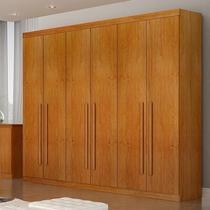 Guarda Roupa Casal 6 Portas 4 Gavetas - Uberaba-Cinamomo - Star Móveis