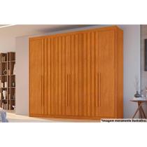 Guarda Roupa Casal 6 Portas 4 Ripadas e 6 GavetasAtenas Cinamomo - Conquista Guarda Roupa Casal 6 Portas 4 Ripadas e 6 GavetasAtenas Cinamomo - Conquista