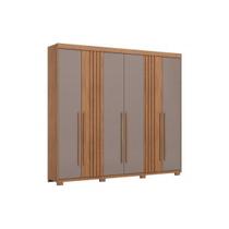 Guarda Roupa Casal 6 Portas 4Gavs Norton Nature/Avela Henn Guarda Roupa Casal 6 Portas 4Gavs Norton Nature/Avela Henn