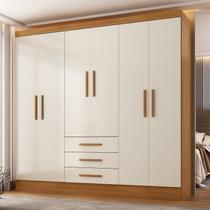 Guarda Roupa Casal 6 Portas 6 Gavetas 100% MDF Berlin Espresso Móveis Guarda Roupa Casal 6 Portas 6 Gavetas 100% MDF Berlin Espresso Móveis