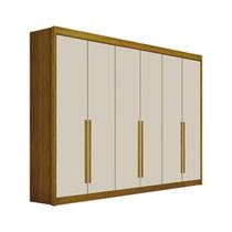 Guarda Roupa Casal 6 Portas 6 Gavetas 100% MDF Braga - Leifer