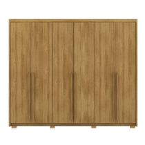 Guarda-roupa Casal 6 Portas 6 Gavetas 100% Mdf Dukai Nature