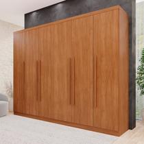 Guarda-Roupa Casal 6 Portas 6 Gavetas Angra Expresso Móveis Marrom/Cinamomo