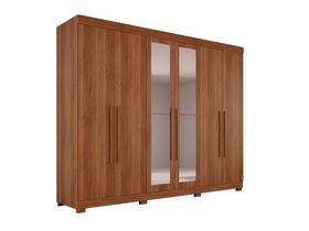 Guarda-roupa Casal 6 Portas 6 Gavetas com Espelho Órion Premium Salleto Guarda-roupa Casal 6 Portas 6 Gavetas com Espelho Órion Premium Salleto