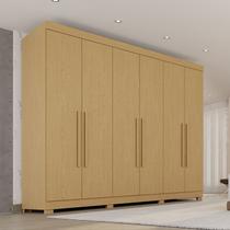 Guarda-roupa Casal 6 Portas 6 Gavetas com Pés 100% Mdf Órion Plus