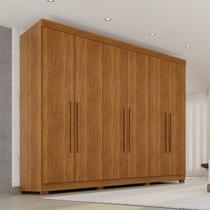 Guarda-roupa Casal 6 Portas 6 Gavetas com Pés 100% Mdf Órion Plus
