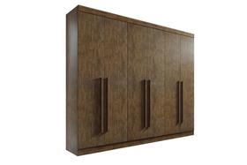 Guarda Roupa Casal 6 Portas 6 Gavetas Da Vinci Ipê 100% MDF - D' Doro Móveis Guarda Roupa Casal 6 Portas 6 Gavetas Da Vinci Ipê 100% MDF - D' Doro Móveis