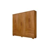 Guarda Roupa Casal 6 Portas 6 Gavetas Encant Cumaru