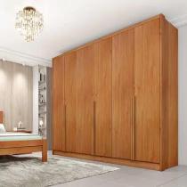 Guarda Roupa Casal 6 Portas 6 Gavetas Fortuna Cinamomo Tcil Móveis
