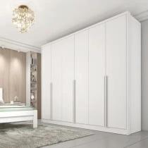 Guarda Roupa Casal 6 Portas 6 Gavetas Fortuna Neve Tcil Móveis