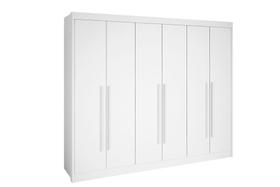Guarda Roupa Casal 6 Portas 7 Gavetas com pés Athos - D' Doro