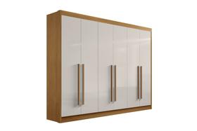 Guarda Roupa Casal 6 Portas 7 Gavetas sem pés Athos - D' Doro