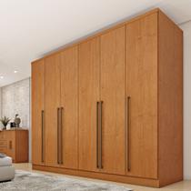 Guarda Roupa Casal 6 Portas 8 Gavetas 270cm Portugal Espresso Móveis