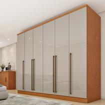 Guarda Roupa Casal 6 Portas 8 Gavetas 270cm Portugal Espresso Móveis
