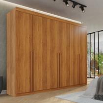 Guarda-roupa Casal 6 Portas 8 Gavetas Florianópolis 100% MDF