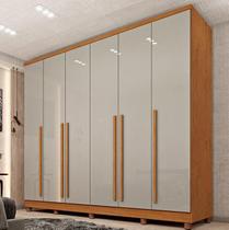 Guarda-roupa Casal 6 portas 8 gavetas Sevilla Móveis Tcil