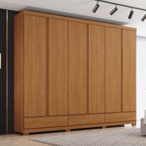 Guarda Roupa Casal 6 Portas 9 Gavetas em MDF Imperial Henn
