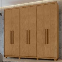 Guarda Roupa Casal 6 Portas Áries Lopas Amêndoa Guarda Roupa Casal 6 Portas Áries Lopas Amêndoa
