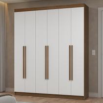 Guarda-Roupa Casal 6 Portas Batentes Netuno Madesa R