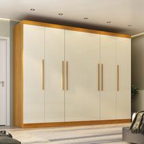 Guarda-Roupa Casal 6 Portas Carnaúba CabeCasa MadeiraOriginals 100% MDF Guarda-Roupa Casal 6 Portas Carnaúba CabeCasa MadeiraOriginals 100% MDF