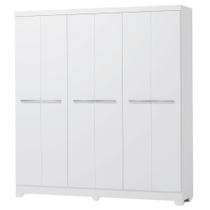 Guarda Roupa Casal 6 Portas Cm E530 Kappesberg Branco