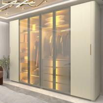 Guarda-roupa Casal 6 Portas com 4 Portas Reflecta com Pés com Led Innova 100% MDF Guarda-roupa Casal 6 Portas com 4 Portas Reflecta com Pés com Led Innova 100% MDF