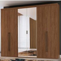 Guarda Roupa Casal 6 Portas com Espelho Interior 1 Originale Belmax