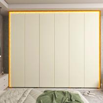 Guarda-roupa Casal 6 Portas com Led com Pés 100% Mdf Lumina Guarda-roupa Casal 6 Portas com Led com Pés 100% Mdf Lumina