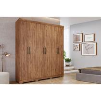Guarda Roupa Casal 6 Portas e 2 Gavetas c/ 1 Espelho Interno Milena Cinamomo - Panan Guarda Roupa Casal 6 Portas e 2 Gavetas c/ 1 Espelho Interno Milena Cinamomo - Panan